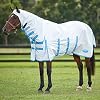 WeatherBeeta Sweet Itch Shield Combo Neck, White/Blue, 48