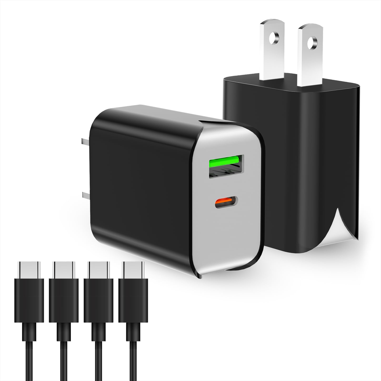 Amazon | 素直な虹 USB コンセント Type-C PD 充電器 20W ACアダプター