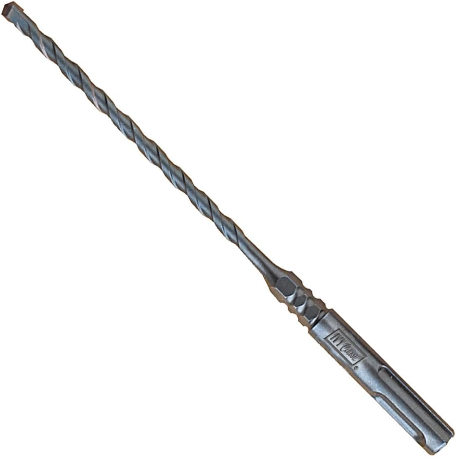 IVY Classic 47187 3/16 x 7-Inch Industrial Concrete Screw Drill Bit, SDS Plus Hex Drive, 1/Card
