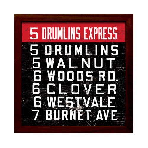 JIG ヴィンテージ サイン フレーム New York 3 ZSF-52026