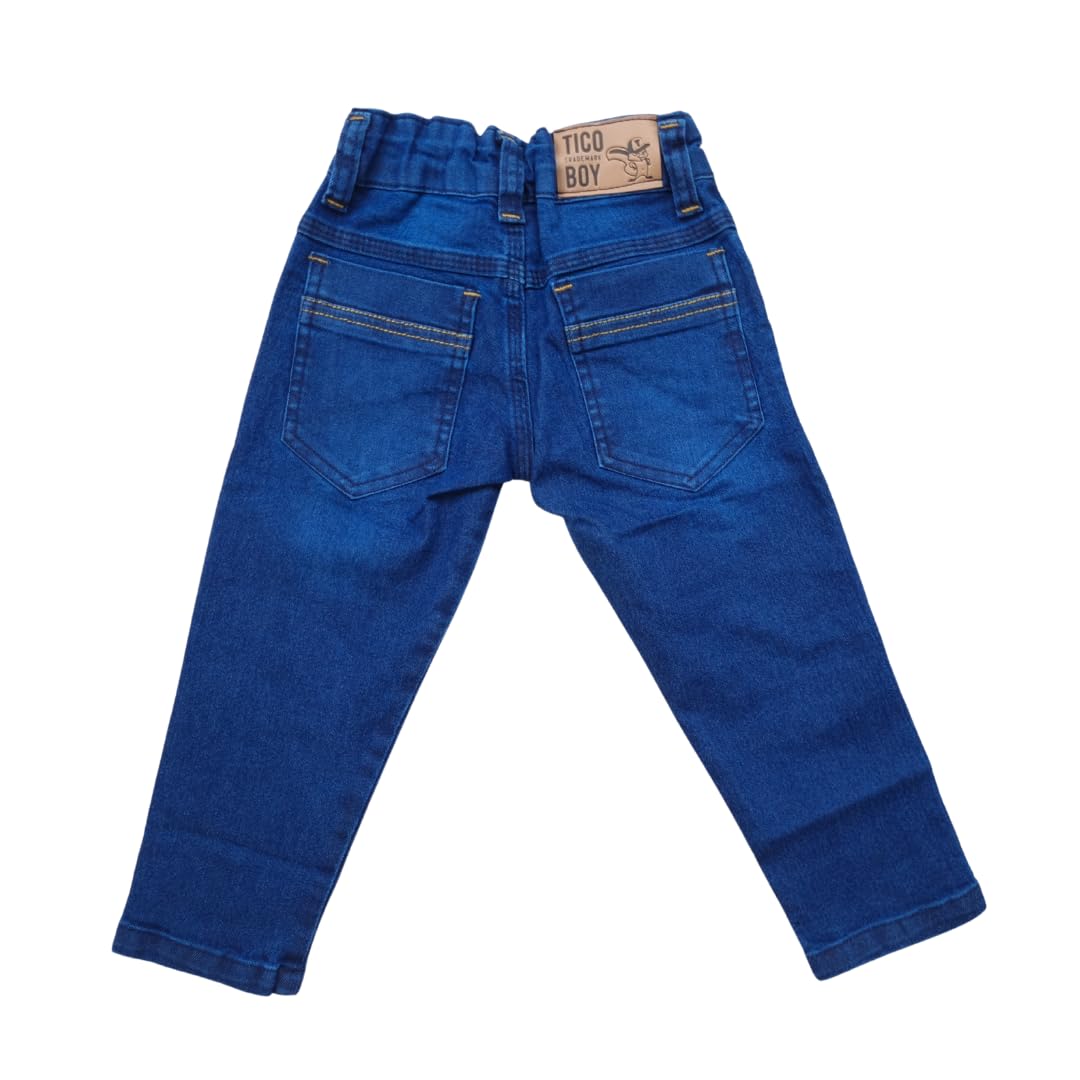 Calça Jeans Masculina Infantil com Lycra, Ajuste na Cintura, Tamanhos 02-10 Anos, Cor Azul e Preto em promoção! Veja a oferta e mais achadinhos de Meninos 3 Hoje é o melhor dia para comprar Calça Jeans Masculina Infantil com Lycra, Ajuste na Cintura, Tamanhos 02-10 Anos, Cor Azul e Preto com aquele preço maroto! Promoção! Aproveite a oferta! 3