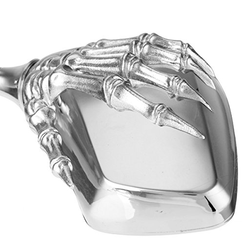 Rétroviseurs Crâne Griffe Pour Moto Alamor - Style Custom - Universel 8mm/10mm - Chrome