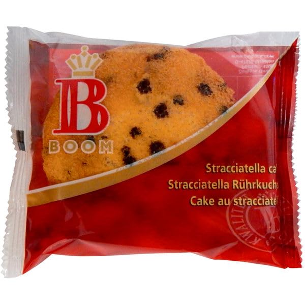 BOOM Stracciatella Rührkuchen, 24er Pack (24 x 75g)