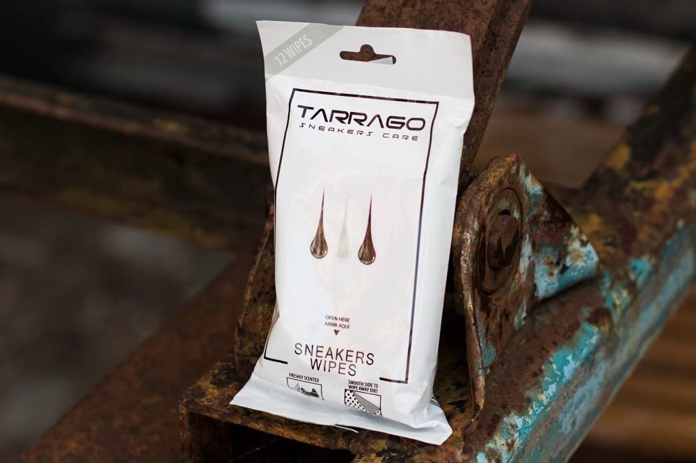 Tarrago Sneakers Wipes | 12 Toallitas de Limpieza Profunda para Sneakers | Ideales para Limpiar Zapatos y Zapatillas