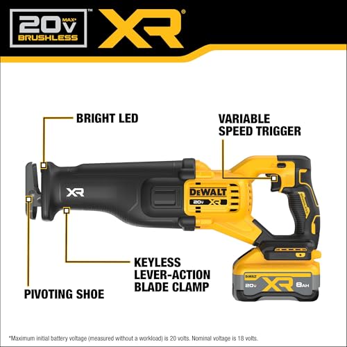 DEWALT 20V MAX XR Reciprocating Saw
