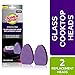 Scotch-Brite Glass Cooktop Wand Replacement Heads, Cleans With Just Water, Tackle Burnt-On Messes, 2 Replacement Heads