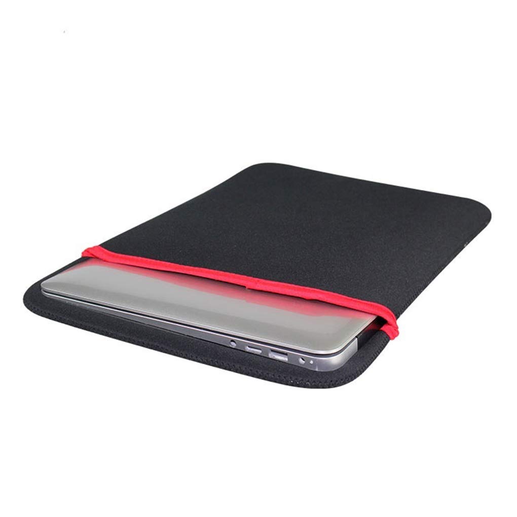 Borsa per computer portatile, impermeabile, in neoprene ispessito, 25,5 x 34,5 cm, colore: nero Borsa per computer portatile, impermeabile, in neoprene ispessito, 25,5 x 34,5 cm, colore: nero