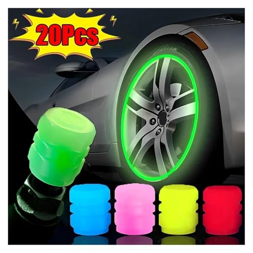 Tapones de Neumático para Bicicleta, 4 Unidades, Naranja miniatura 2