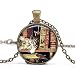 Produktbild Bibliothek Buch Halskette Katze Jewelry bibliophiles Bibliothekare Bücherwürmer Art Anhänger