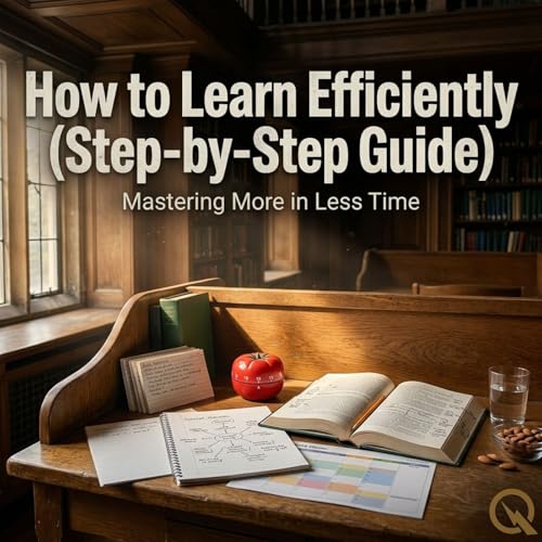 How to Learn Efficiently (Step-by-Step Guide) cover art