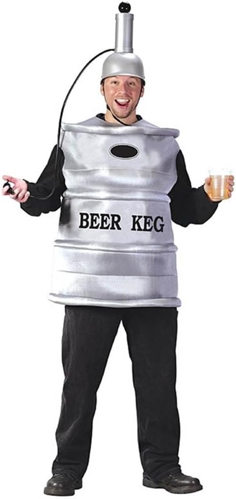 FunWorld Men's Beer Keg Costume