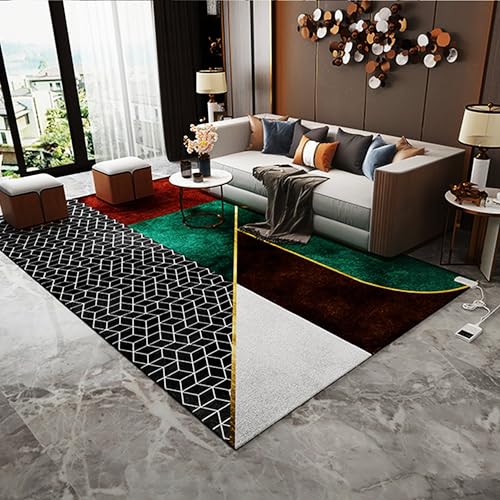 Calefactor Eléctrico Portátil de Alfombra con Termostato