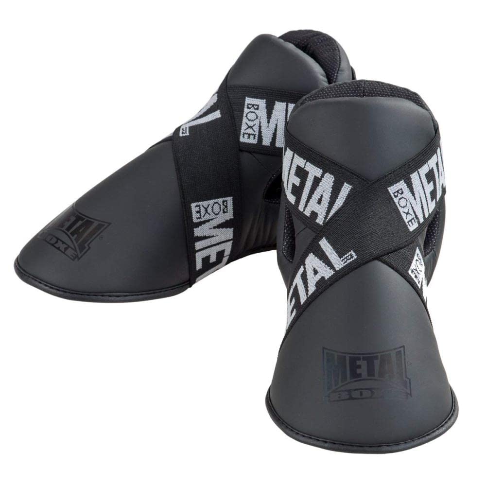 METAL BOXE Pieds Full Leger Protege Pieds Competition Blacklight XL