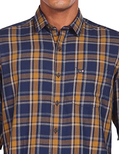 Image of Arrow Men's Slim Shirt (ASACSH4085 Khaki 39)