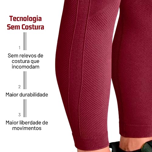 Calca Lupo AF Basic | Cor: Carmim | Tam: G | Cod: 71774-0011505920_01UN