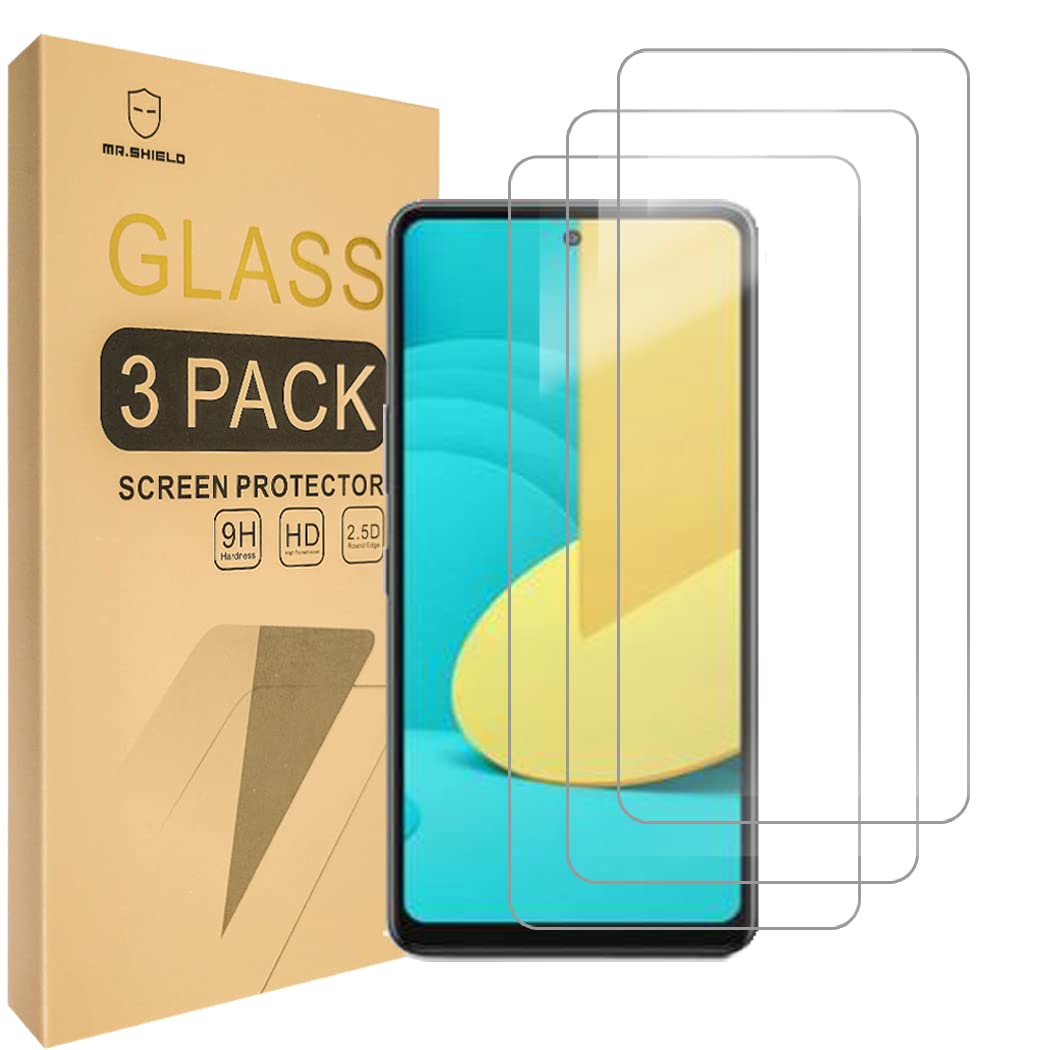 Mr.Shield [3-Pack] Designed For LG Stylo 7 / LG Stylo 7 5G [5G Version ONLY] [Tempered Glass] [Japan Glass with 9H Hardness] Screen Protector with Lifetime Replacement