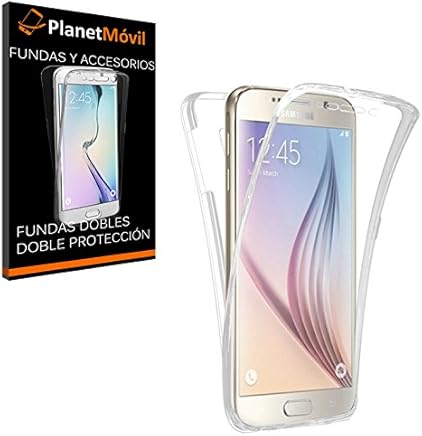 HUAWEI P8 LITE 2017 FUNDA DE SILICONA DELANTERA + TRASERA DOBLE 100% TRANSPARENTE