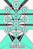  Notebook: Magic Veil , Journal for Writing, College Ruled Size 6\