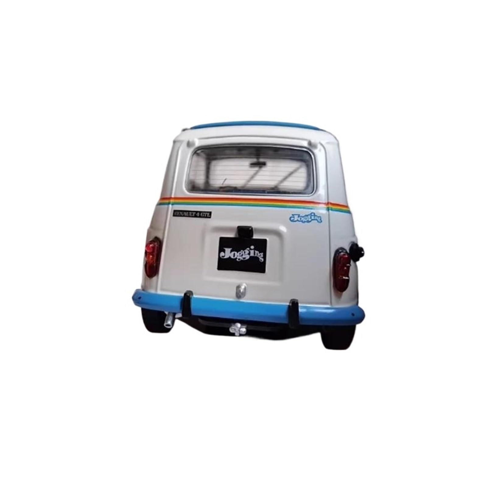 Metallo Scala Replica Diecast 1/18 per 4L JOGGING modelli di auto in lega da collezione per adulti souvenir ornamenti statici Hobby Veicoli Giochi Set