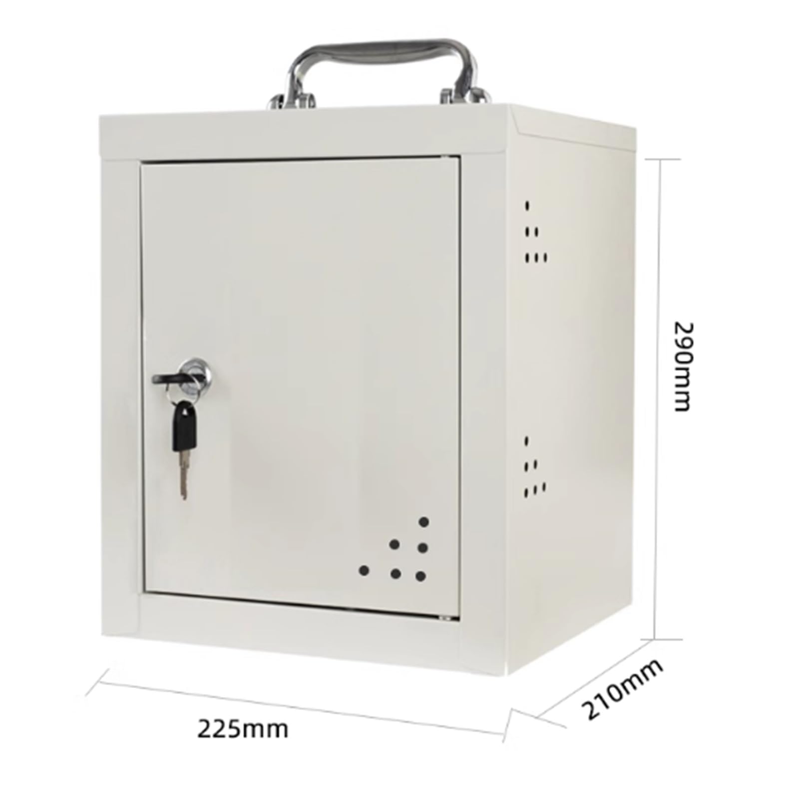 Stat di ricarica per più dispositivi con manico, supporto da parete per telefono cellulare (22,5 x 21 x 29 cm)