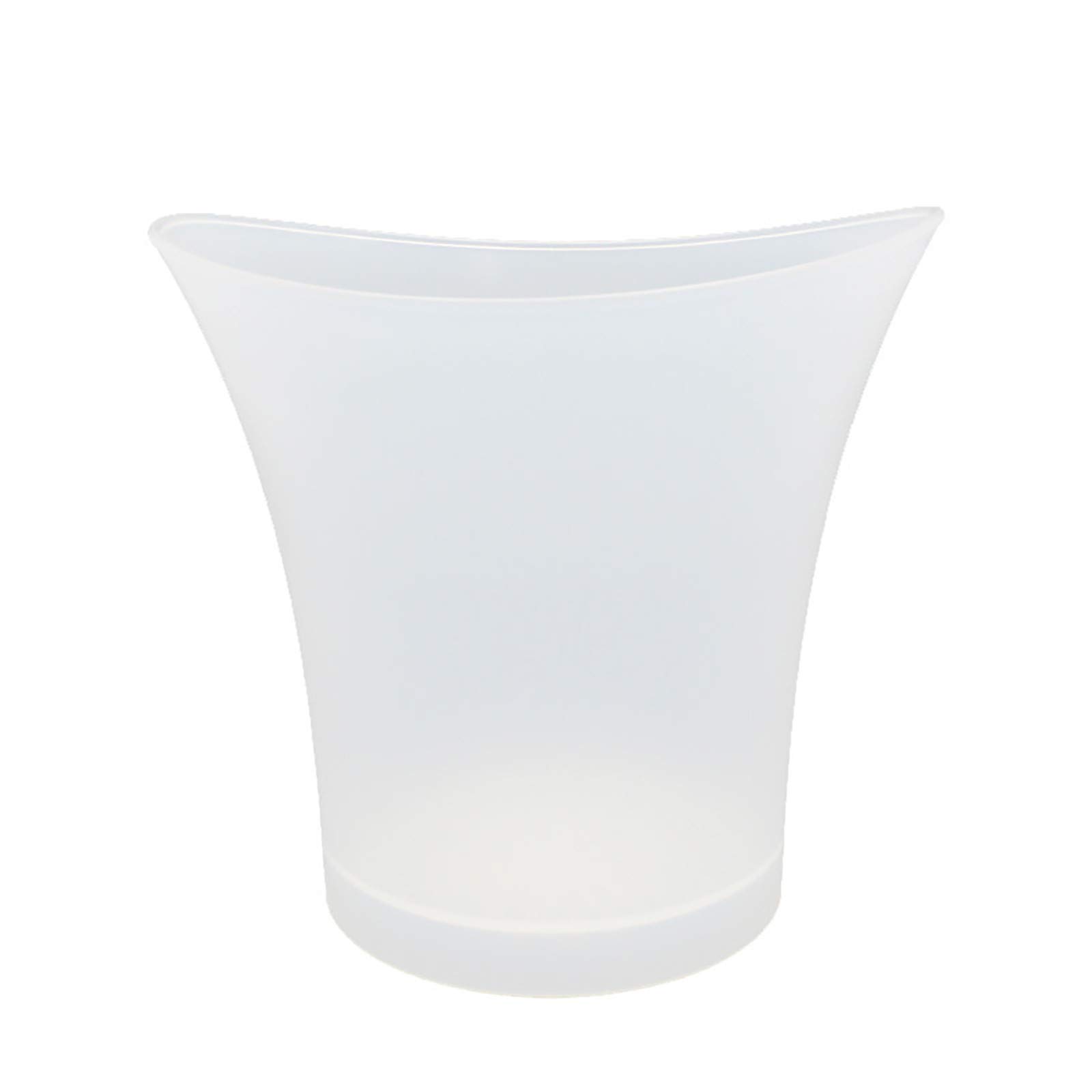 Genérico Cubo de Hielo LED 5L, Cubo de Champán con Luz Multicolor Cambiante Automático, Cubo Enfriador para Vino,Champán,Cerveza, Resistente al Agua, para Fiestas,Bares,Casa,Club