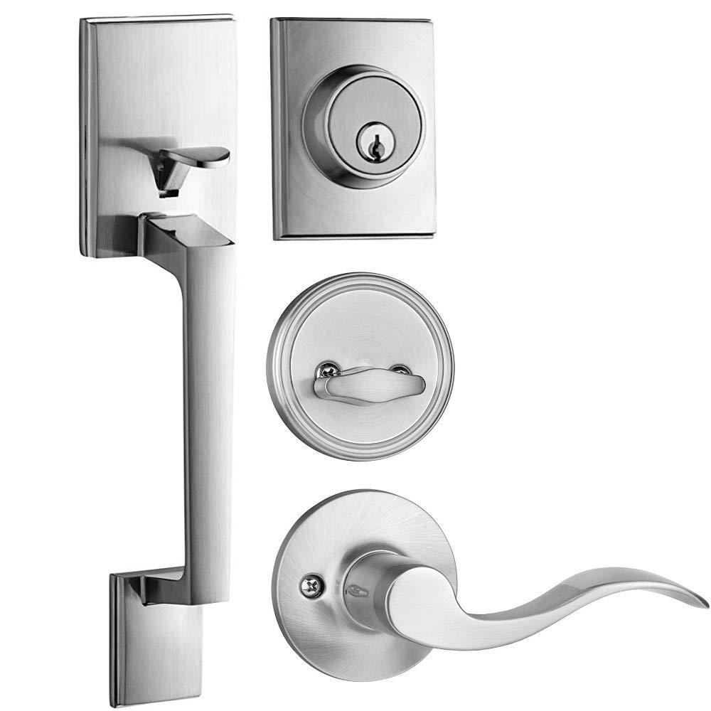 Arlington Single Cylinder Entrance Handleset Finish Bronze