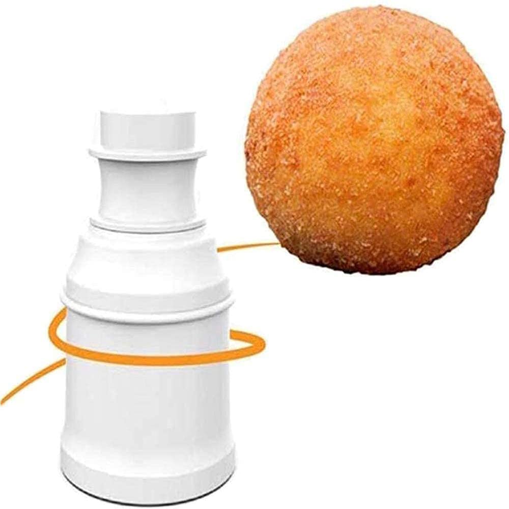 Arancini Maker 160 Grams DIY Rice Maker Model Homemade Stuffed Meat Point Ball for Cooking Tools Kitchen (Round)