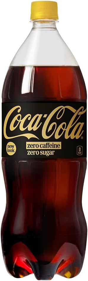 Coca-Cola Zero Caffeine, 50.9 fl oz (1,500 ml) PET Bottles, Coca Cola