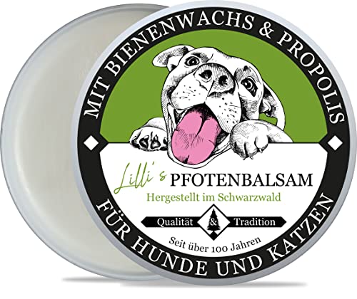Lillis Naturlas Pfotenbalsam 100ml schützt im Winter vor EIS und Schnee und im Sommer vor heißem Asphalt