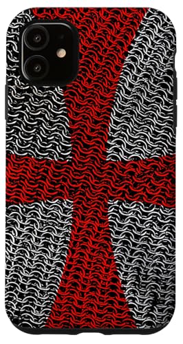 Knight Templar Crusader Cross Case for iPhone 11