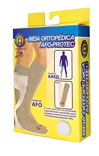 Meia Ortopédica Afo-Protec, Ortho Pauher, Rosa, PP