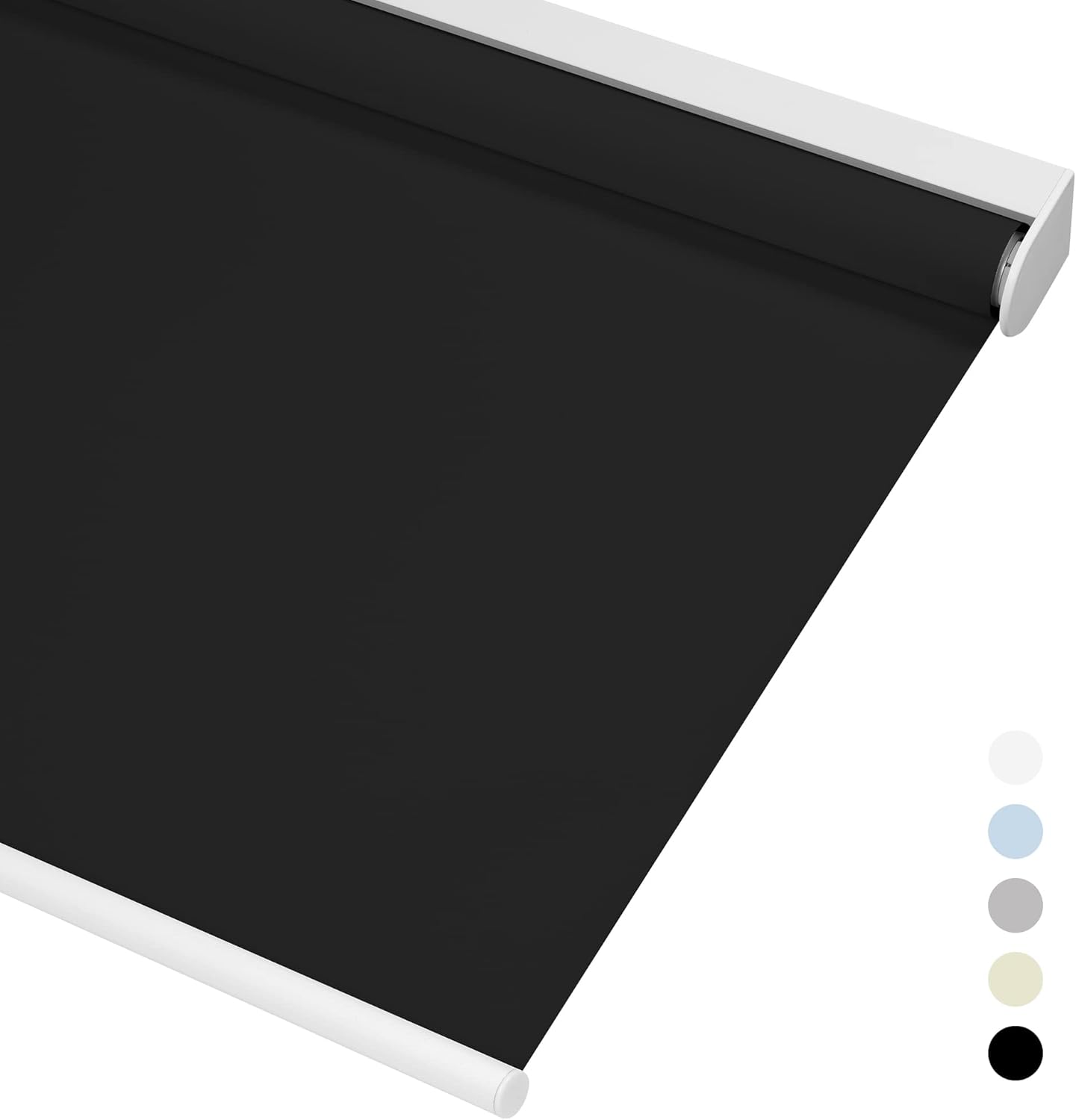 Boolegon Blackout Roller Shades for Windows Cordless Room