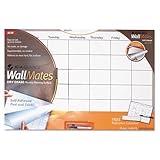 AT-A-GLANCE AAGAW602028 - WallMates Self-Adhesive Dry Erase Monthly Plan Surface