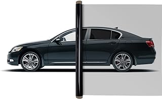 TRUE LINE Automotive Nano Ceramic Window Tint Film Roll 99% UV Rejection IRR80 (5% 38'' Wide 10' Long)