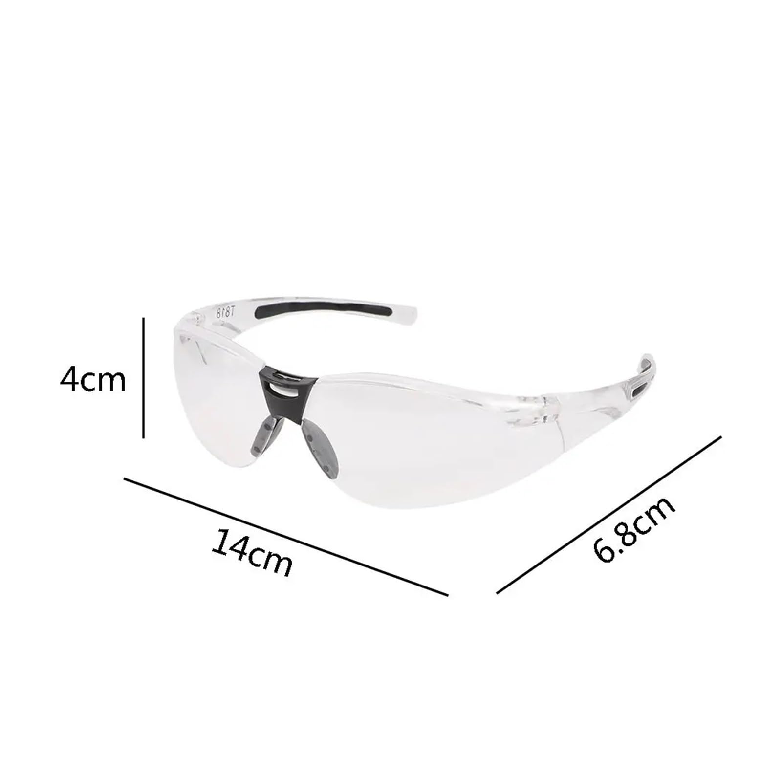 Okulary ochronne, Okulary wiatroodporne, przeciwbryzgowe, do jazdy na zewnątrz, okulary ochronne(Gray)