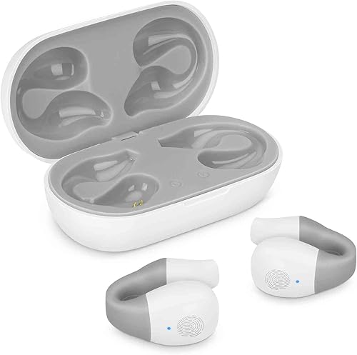 Miniatura 3 de UrbanX UX3 - Auriculares inalámbricos verdaderos Bluetooth con control táctil con funda de carga, auriculares estéreo intrauditivos, micrófono