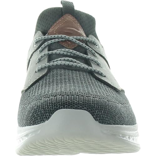 Image of Skechers Men's Streetwear Slade - Breyer Knitted Mesh Bungee Lace W /Quarter Cage Slip On