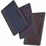 bluetooth tastatur ipad test Bluetooth 5.1-Tastatur: Stellen Sie eine schnellere und stabile Verbindung ohne Kabel bis zu 10 m her. Geeignet für eine angenehme, ruhige Umgebung im Büro oder Zuhause.