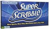Super Scrabble - The Super-Sized Version of the Greatest Word Game of All Time - 2 to 4 Players - Ages 8 and Up