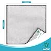 UAFAP 12 PCS Non Scratch Wire Dishcloth, Cleans Fast Without Scratching, Stands Up to Stuck-on Grime, Multi-Surface Safe, Wire Dishwashing Rag Cleaning Power for Everyday Jobs 7.87“ x 7.87” #1