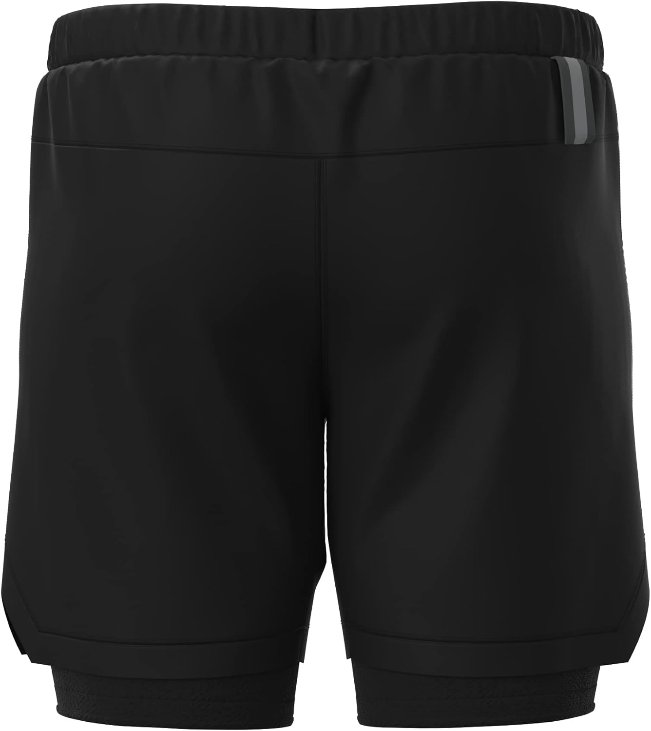 KOMBAT USA 2-in-1 Running Shorts – Quick Dry Fit Workout Shorts | Gym Athletic Shorts | Lightweight Gym Yoga Training Shorts Black