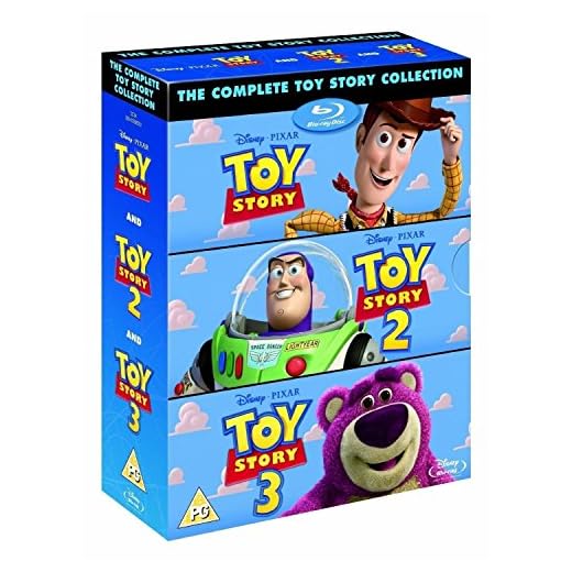 The Complete Toy Story Collection 1, 2, 3 [Blu-ray Box Set Disney]