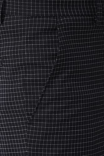 Image of Peter England Men's Slim Fit Polyester Blend Trousers
