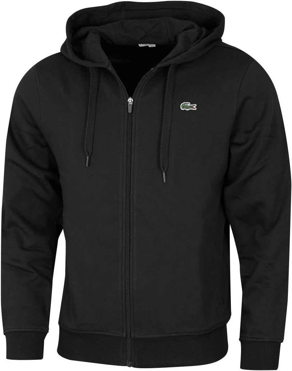 Lacoste Men's Hooded Print Zip Jacket