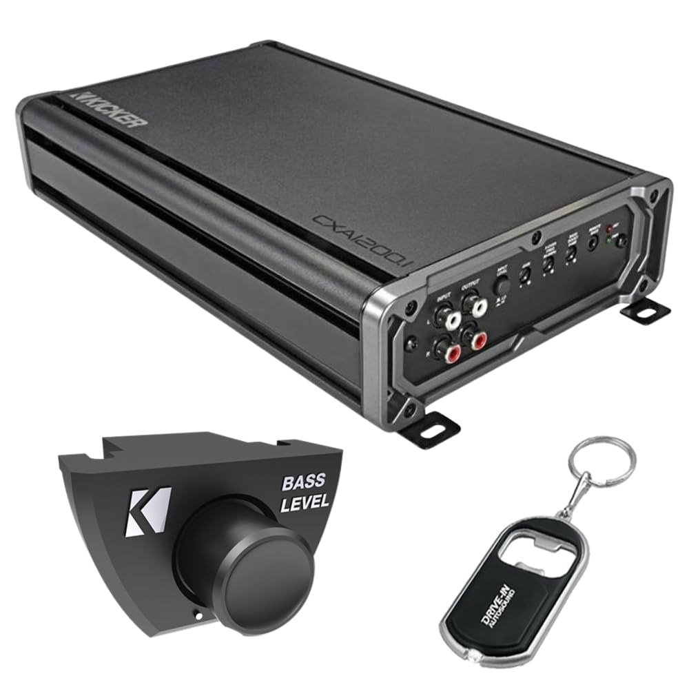 Amazon.com: KICKER CX Series 46CXA12001T Mono Subwoofer Amplifier