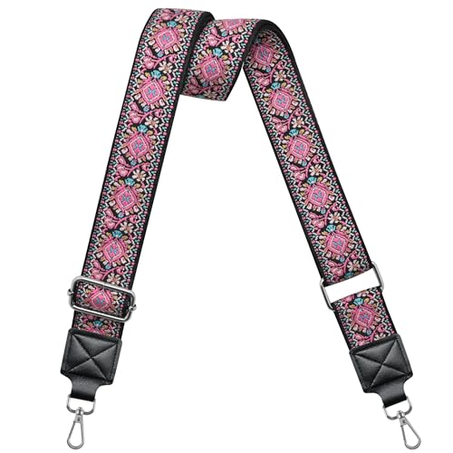 Image of Purse Strap Wide Replacement Crossbody Bag Straps, 1.5 inch Handbag Shoulder Strap, Adjustable Tote Belt