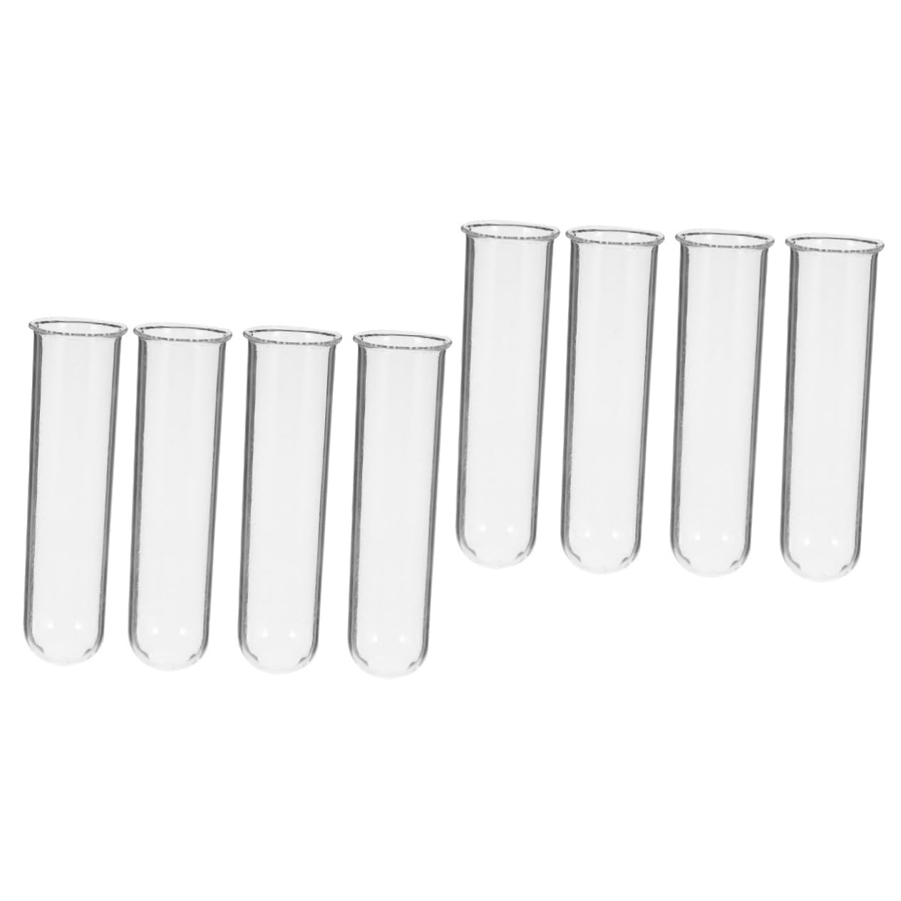 PRETYZOOM 8pièces Tube pour Plantes Hydroponiques Éprouvettes Décoratives pour Propagation De Vase pour Terrarium Et Décoration Intérieure