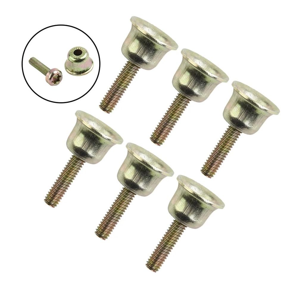 Kit de reemplazo de 6 Tornillos for Motosierra 024 MS240 026 MS260 OEM 0000 790 6100, Accesorios for Herramientas de jardín