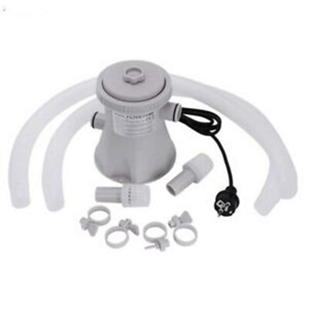 110/220/240V Elettrico Filtro Piscina Pompe per sopra Terra Piscine Acqua Circolazione Pulizia Strumento - EU