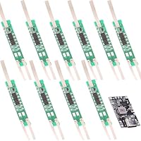 Youmile – Youmile 10 Stück 2S 7,4V 18650 Schutzplatine 6A BMS Li-Ionen